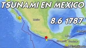 Tsunami en México 1787