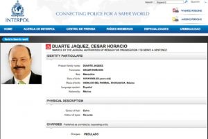 Cesar Duarte interpol