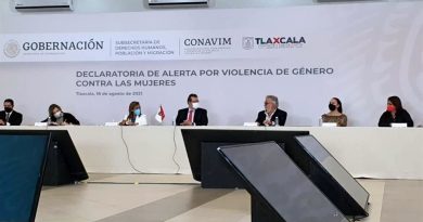 Se declara en Tlaxcala Alerta por Violencia de Género contra las Mujeres