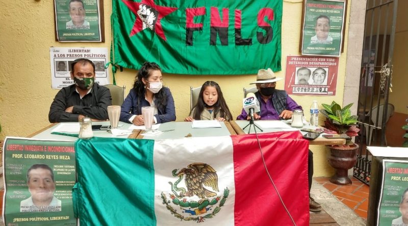 Organismos de Derechos Humanos del FNLS temen por la vida de maestro preso por el gobierno de Michoacán || Convocan a ACCIÓN URGENTE