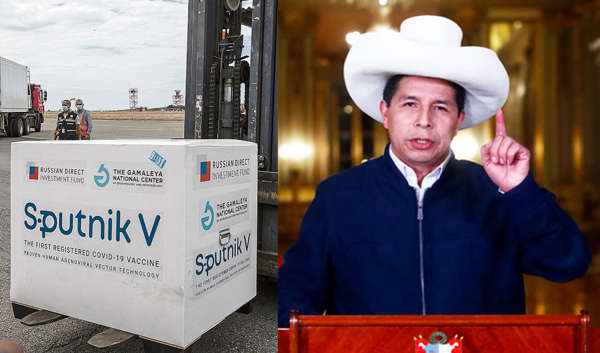 Presidente de Perú anuncia que se instalará una planta para la producción de la vacuna rusa Sputnik V