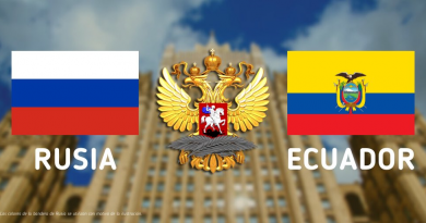 Cooperación Ecuador - Rusia: Prototipo para nuevas relaciones de América Latina con el mundo