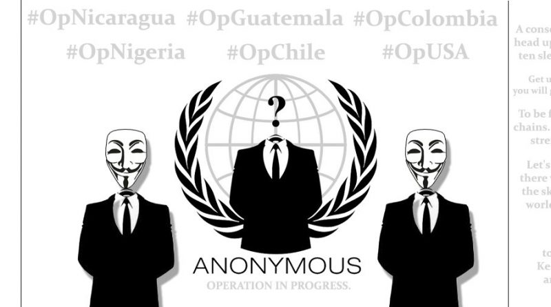 Anonymous se adjudica ataqes a Facebook Instagram y WhatsApp
