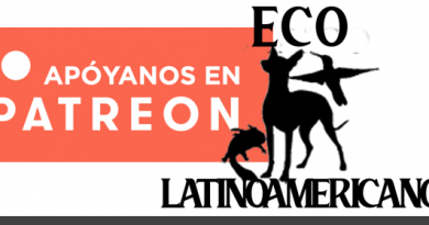 Apoya a Eco Latinoamericano a profesionalizar el periodismo donando a través de Patreon