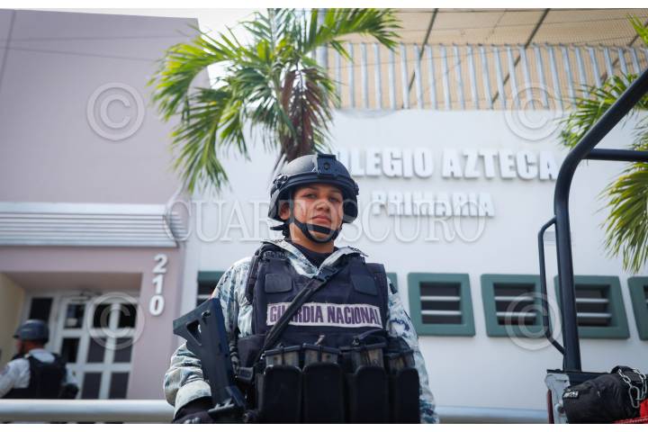 Presencia de la Guardia Nacional en Sinaloa ante la ola de violencia.